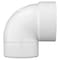 Charlotte Pipe And Foundry Charlotte Pipe Schedule 40 1-1/2 in. Hub X 1-1/2 in. D Spigot PVC Elbow 1 pk PVC003330600 - alternate 5